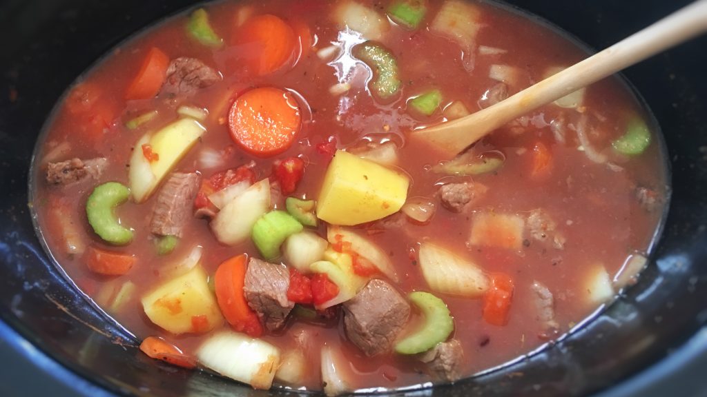 Slow Cooker Beef & Potato Stew - Happy Mum Happy Child